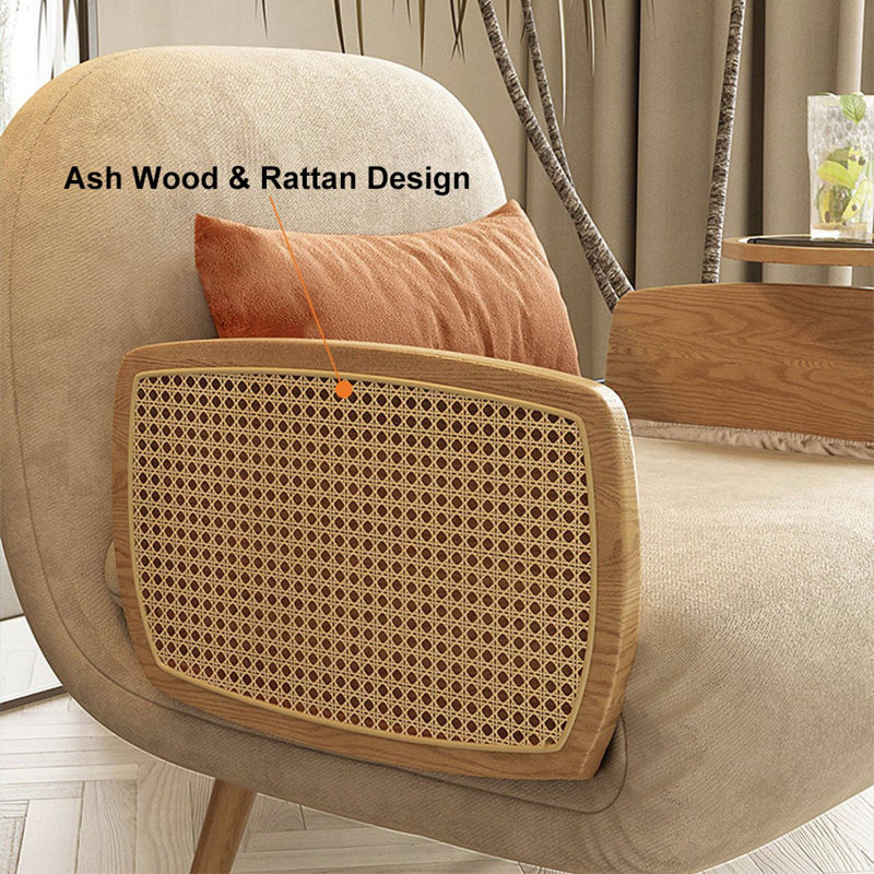 Rattan single chair sales